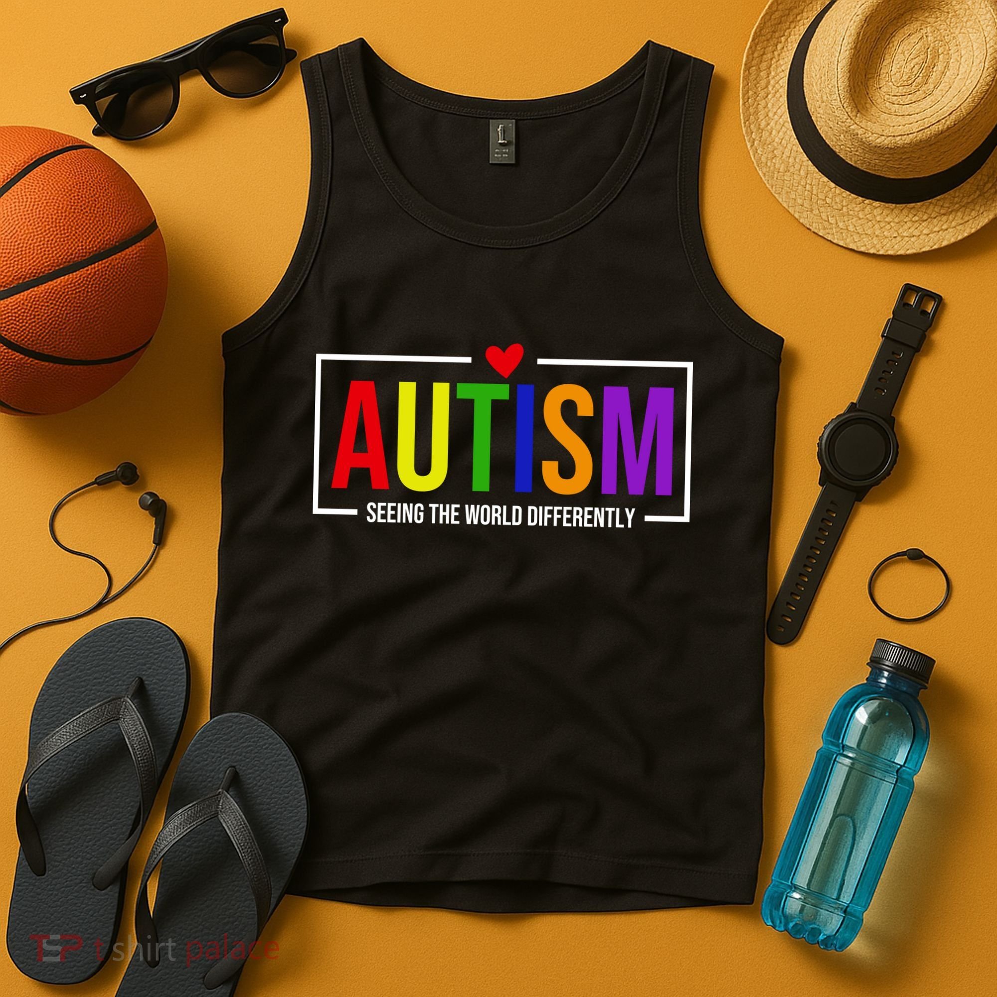Autism Seeing The World Differently Tank Top