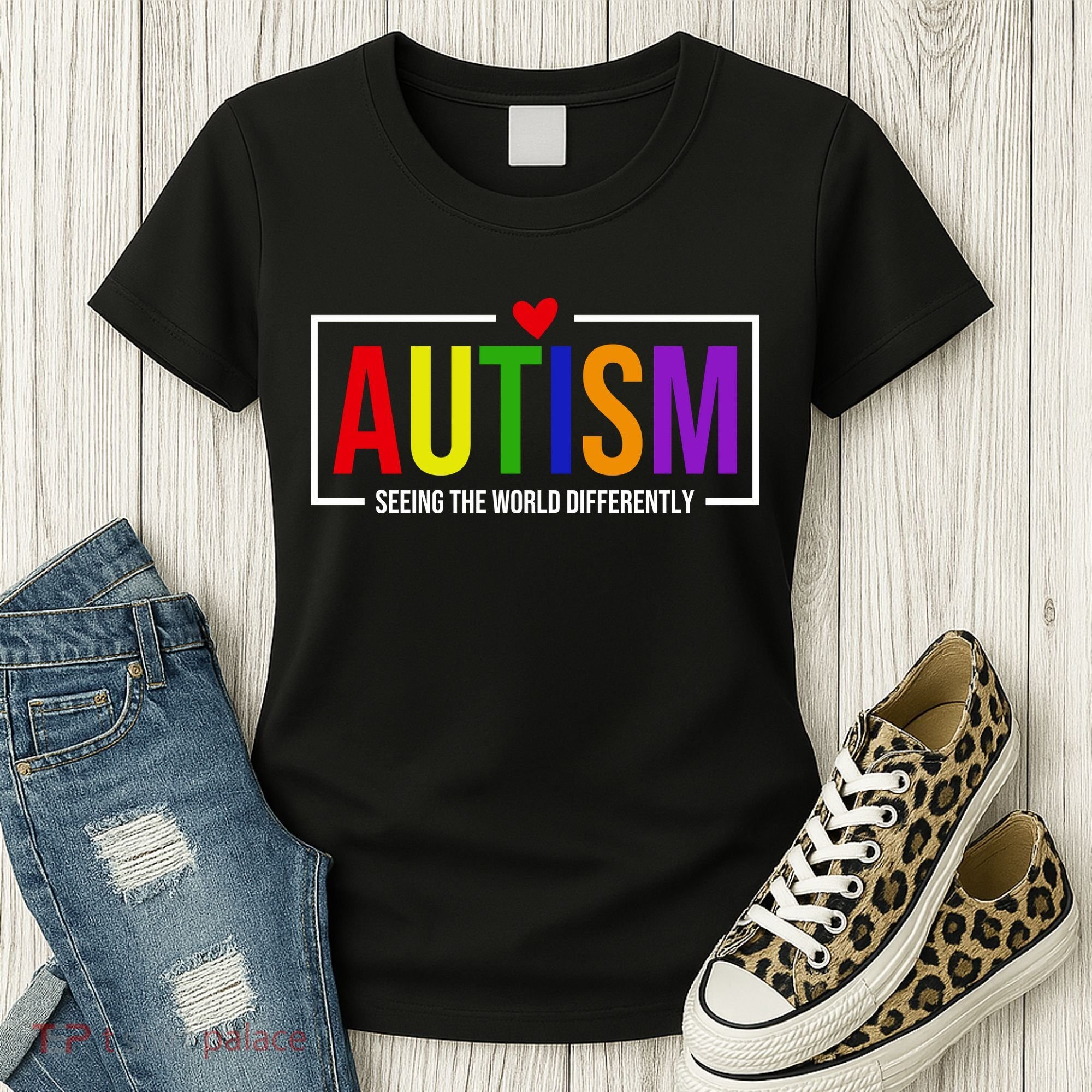 Autism Seeing The World Differently Women's T-Shirt