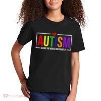 Autism Seeing The World Differently Kids T-Shirt thumb 2