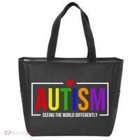 Autism Seeing The World Differently Tote Bag thumb 0