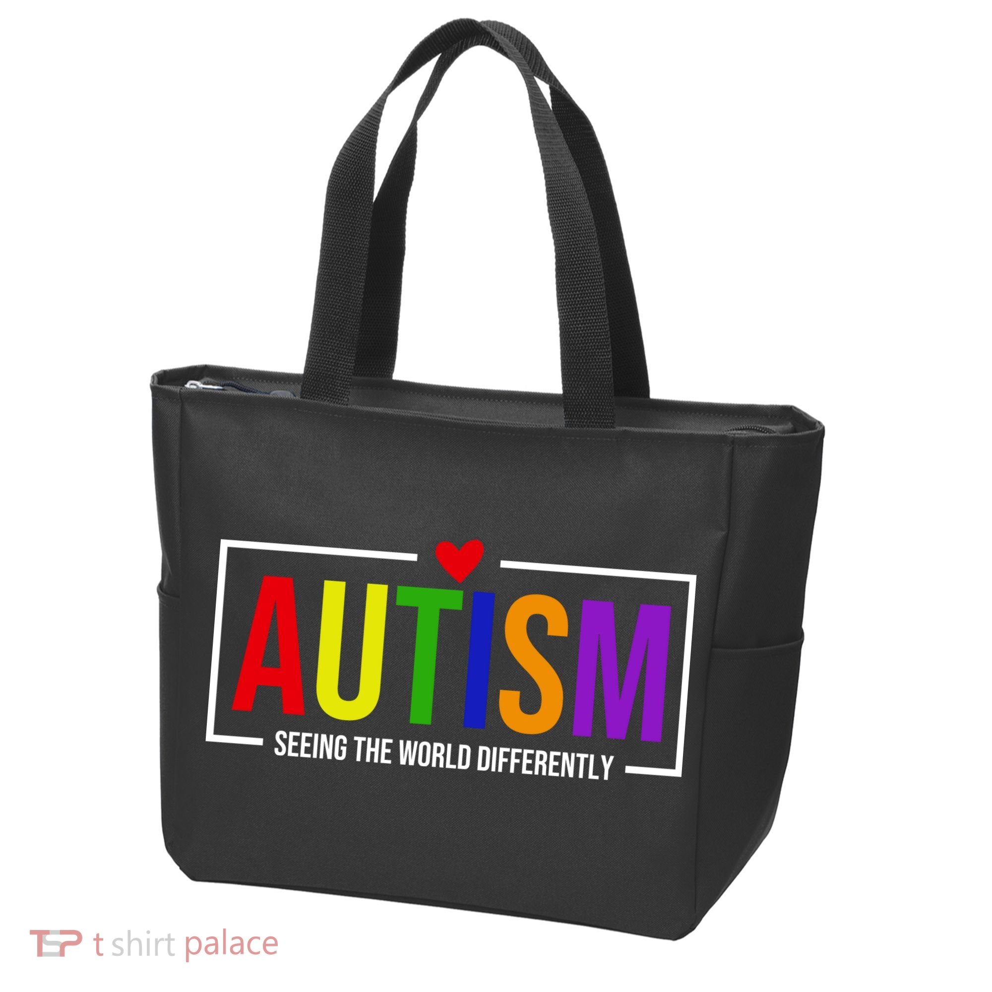 Autism Seeing The World Differently Tote Bag