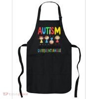 Autism Seeing The World From A Different Angle Autism Apron thumb 0