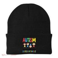 Autism Seeing The World From A Different Angle Autism Beanie thumb 0