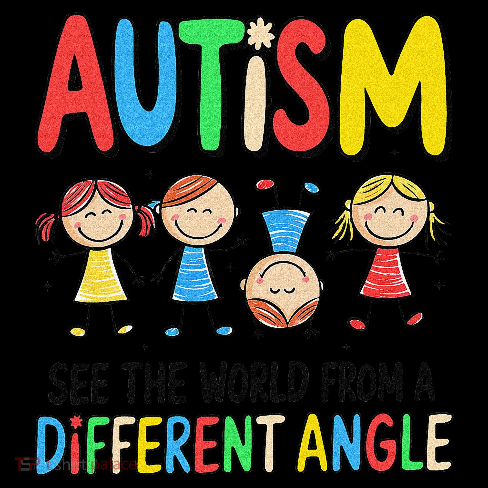 Autism Seeing The World From A Different Angle Autism Coaster
