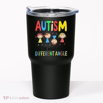Autism Seeing The World From A Different Angle Autism Tumbler