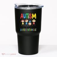 Autism Seeing The World From A Different Angle Autism Tumbler thumb 0