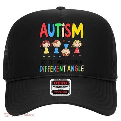 Autism Seeing The World From A Different Angle Autism Hat