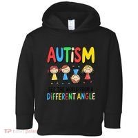 Autism Seeing The World From A Different Angle Autism Toddler Hoodie thumb 0