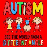 Autism Seeing The World From A Different Angle Autism Santa Hat thumb 1