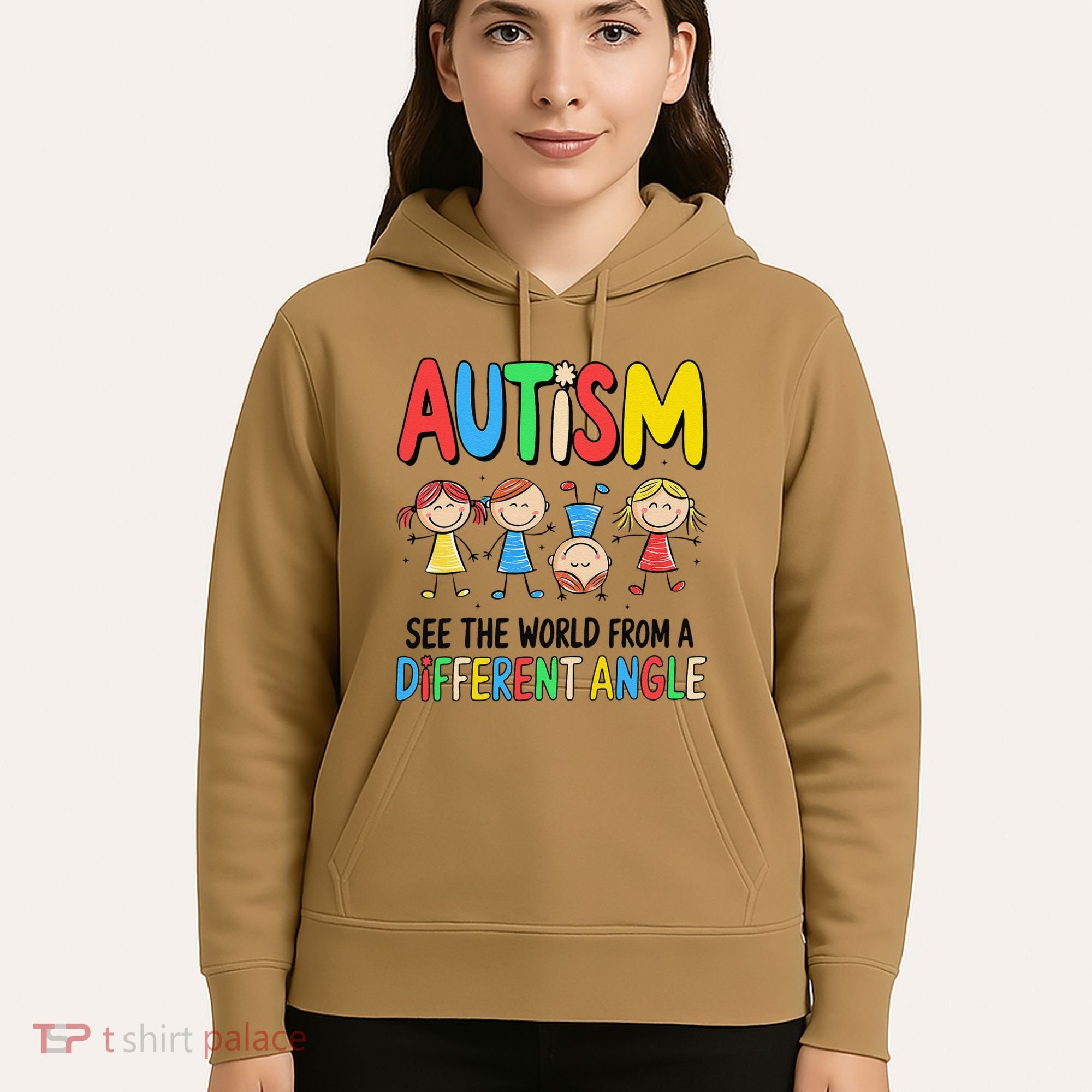 Autism Seeing The World From A Different Angle Autism Hoodie