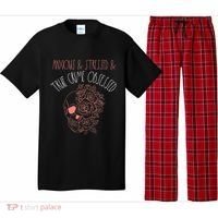 Anxious Stressed True Crime Obsessed Murder Shows Podcast Pajama Set thumb 0