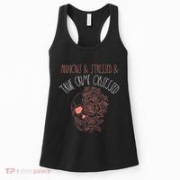 Anxious Stressed True Crime Obsessed Murder Shows Podcast Women's Tank Top thumb 0