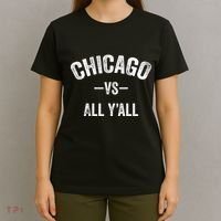 All Sport Trends Chicago Vs All YAll T-Shirt thumb 4