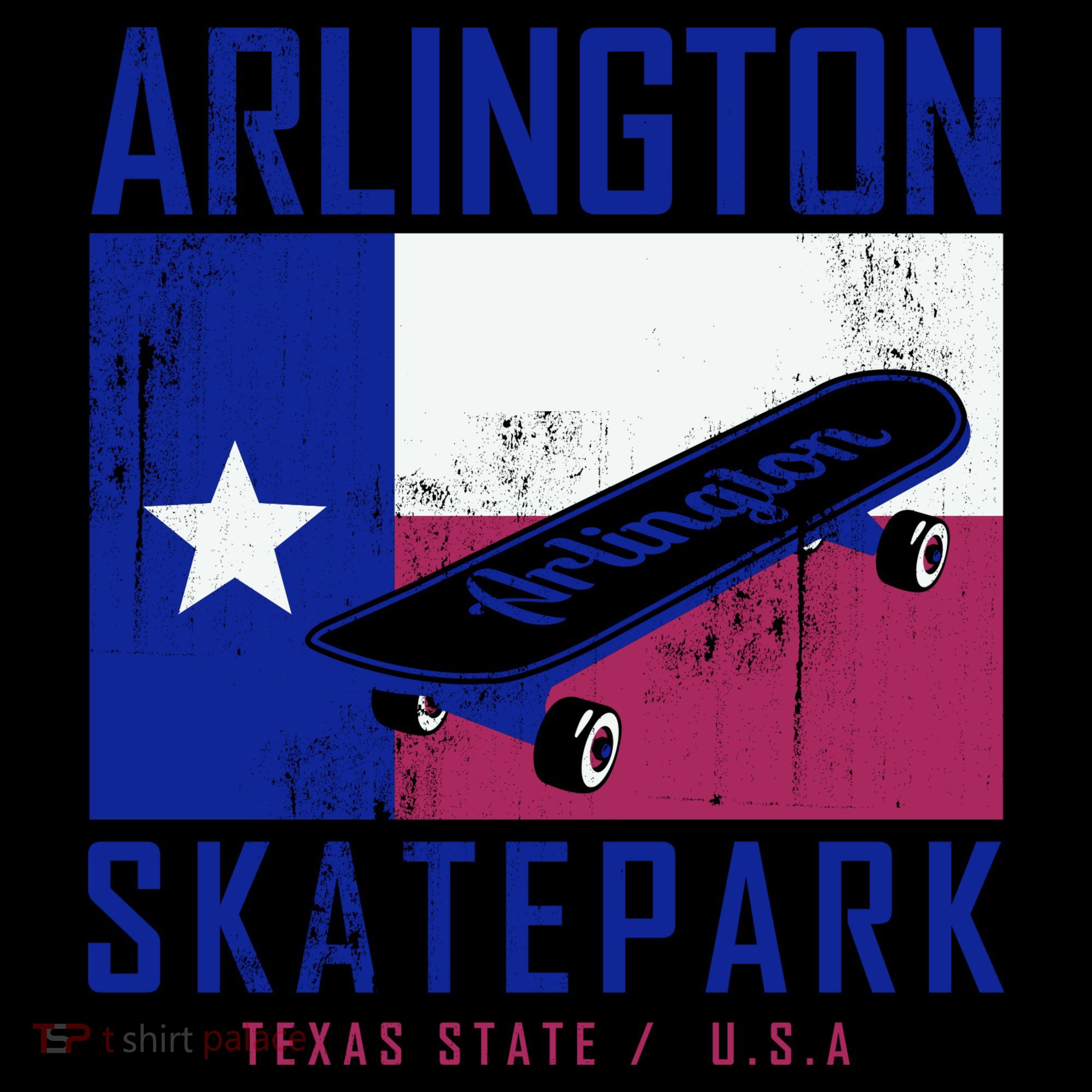 Arlington Skatepark Texas Backpack