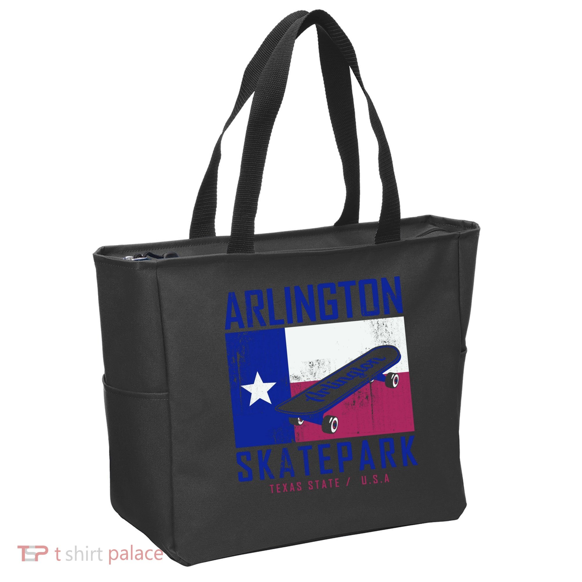 Arlington Skatepark Texas Tote Bag