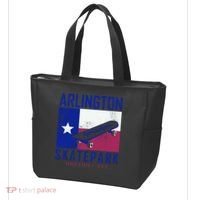Arlington Skatepark Texas Tote Bag thumb 3