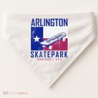 Arlington Skatepark Texas USA-Made Doggie Bandana thumb 0