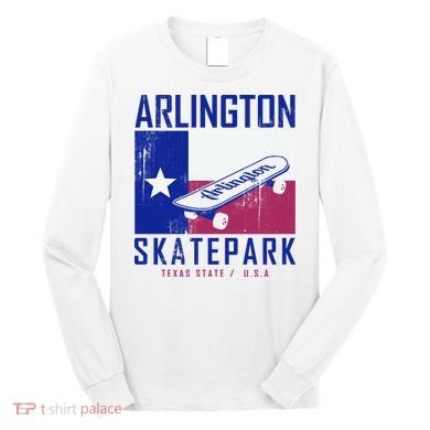 Arlington Skatepark Texas Long Sleeve Shirt