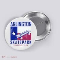 Arlington Skatepark Texas Button thumb 0