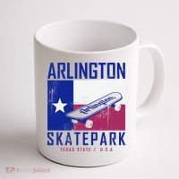 Arlington Skatepark Texas Coffee Mug thumb 1