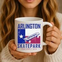Arlington Skatepark Texas Coffee Mug thumb 3