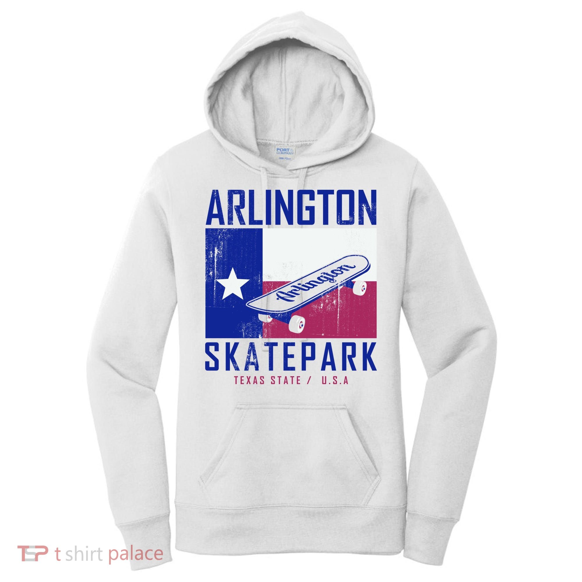 Arlington Skatepark Texas Women's Hoodie