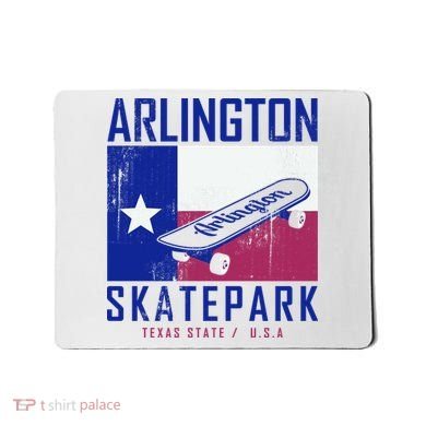 Arlington Skatepark Texas Mousepad