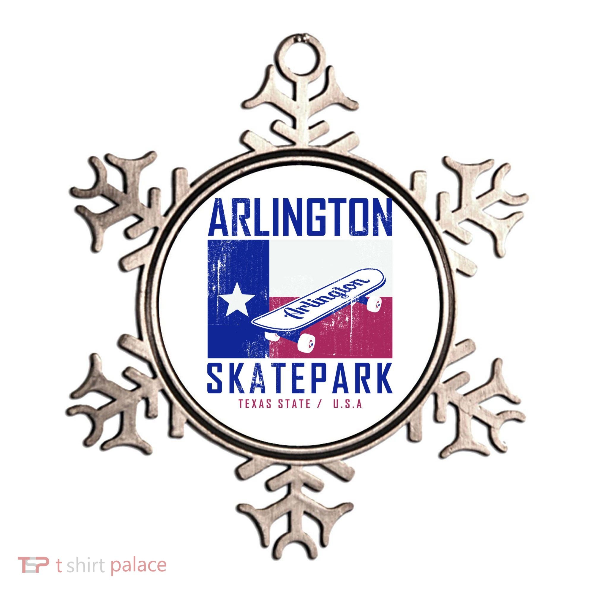 Arlington Skatepark Texas Ornament