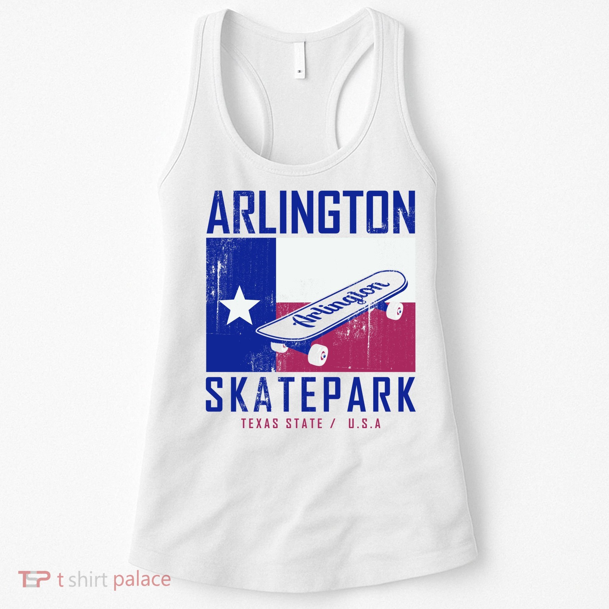 Arlington Skatepark Texas Women's Tank Top