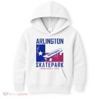 Arlington Skatepark Texas Kids Hoodie thumb 0