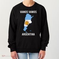 Argentina Soccer Team Jersey Shirts Argentina Flag Women's Sweatshirt thumb 0