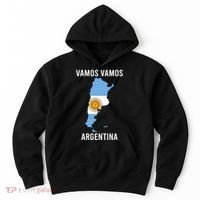 Argentina Soccer Team Jersey Shirts Argentina Flag Hoodie thumb 0