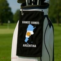 Argentina Soccer Team Jersey Shirts Argentina Flag Golf Towel thumb 2
