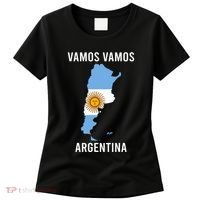 Argentina Soccer Team Jersey Shirts Argentina Flag Women's T-Shirt thumb 0