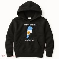 Argentina Soccer Team Jersey Shirts Argentina Flag Kids Hoodie thumb 0
