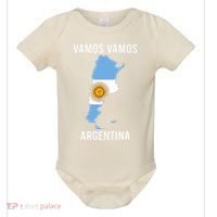 Argentina Soccer Team Jersey Shirts Argentina Flag Baby Bodysuit thumb 0