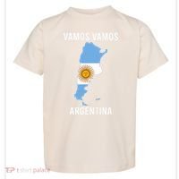Argentina Soccer Team Jersey Shirts Argentina Flag Toddler T-Shirt thumb 0