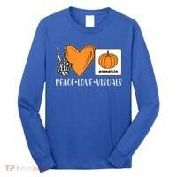 Aac Speech Therapy Slpa Group Halloween Aac Fall Device Slp Long Sleeve Shirt thumb 0