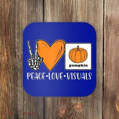 Aac Speech Therapy Slpa Group Halloween Aac Fall Device Slp Coaster