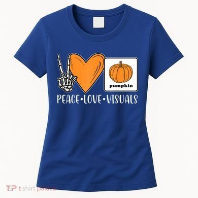 Aac Speech Therapy Slpa Group Halloween Aac Fall Device Slp Women's T-Shirt