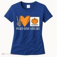 Aac Speech Therapy Slpa Group Halloween Aac Fall Device Slp Women's T-Shirt thumb 0