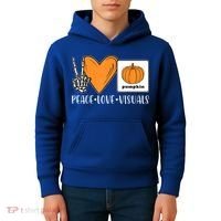 Aac Speech Therapy Slpa Group Halloween Aac Fall Device Slp Kids Hoodie thumb 4