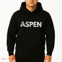 Aspen Skiing Text Hoodie thumb 2