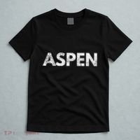 Aspen Skiing Text T-Shirt thumb 5