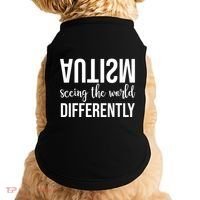 Autism Seeing The World Differently Doggie Tank thumb 0