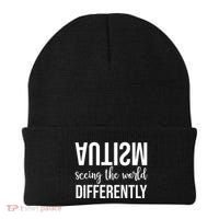Autism Seeing The World Differently Beanie thumb 0
