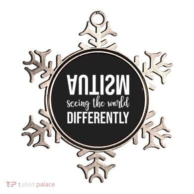 Autism Seeing The World Differently Ornament