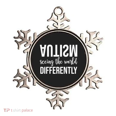 Autism Seeing The World Differently Ornament