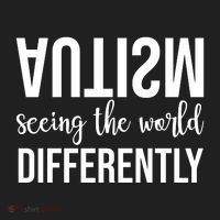 Autism Seeing The World Differently Golf Towel thumb 3