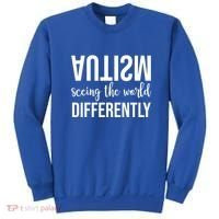 Autism Seeing The World Differently Sweatshirt thumb 0